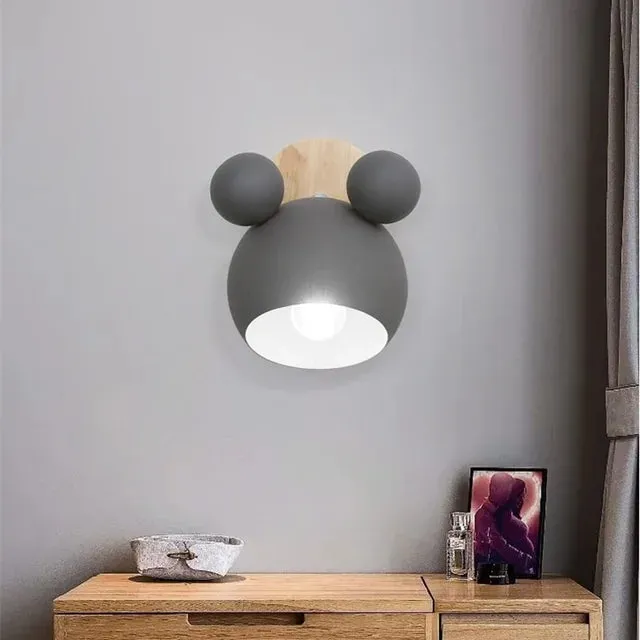Dimmable Cartoon Wall Lamp for Children's Room | Adjustable Wall Light for Nursery and Playroom