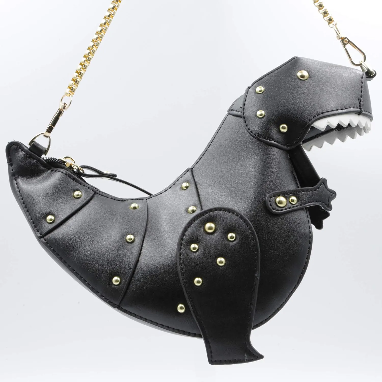 Dinosaur Shoulder Purses,PU Stegosaurus CrossBody Bag for Girl Women