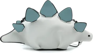Dinosaur Shoulder Purses,PU Stegosaurus CrossBody Bag for Girl Women