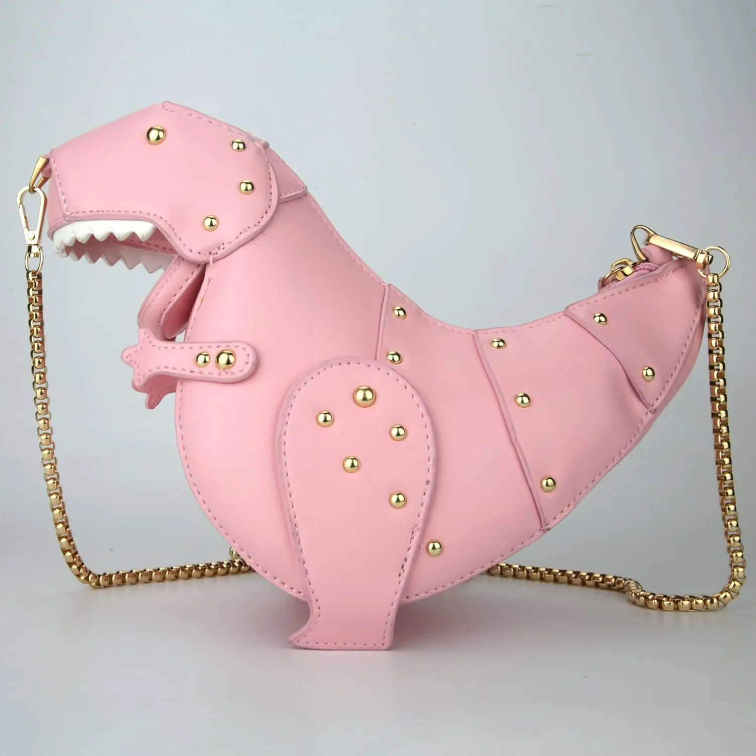 Dinosaur Shoulder Purses,PU Stegosaurus CrossBody Bag for Girl Women