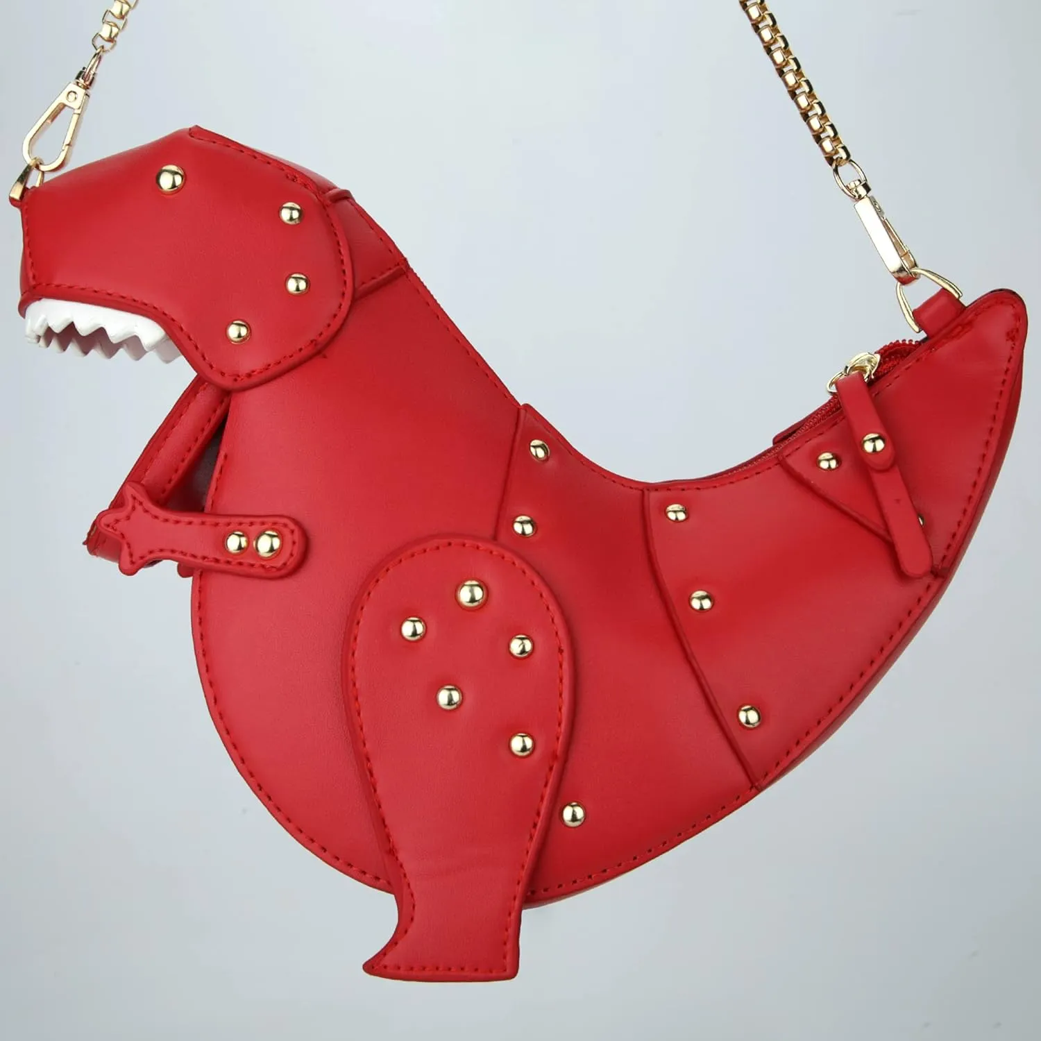 Dinosaur Shoulder Purses,PU Stegosaurus CrossBody Bag for Girl Women