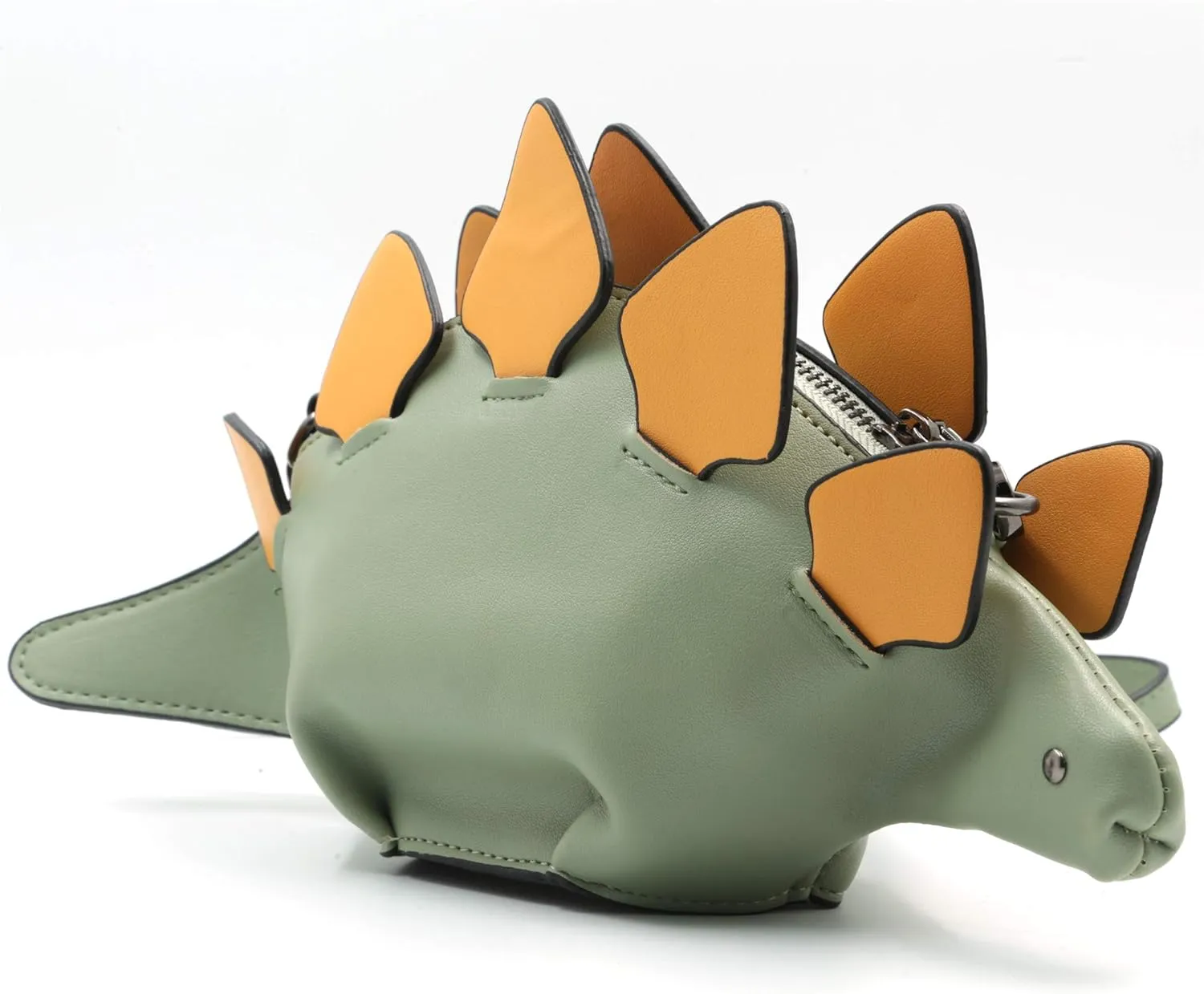 Dinosaur Shoulder Purses,PU Stegosaurus CrossBody Bag for Girl Women