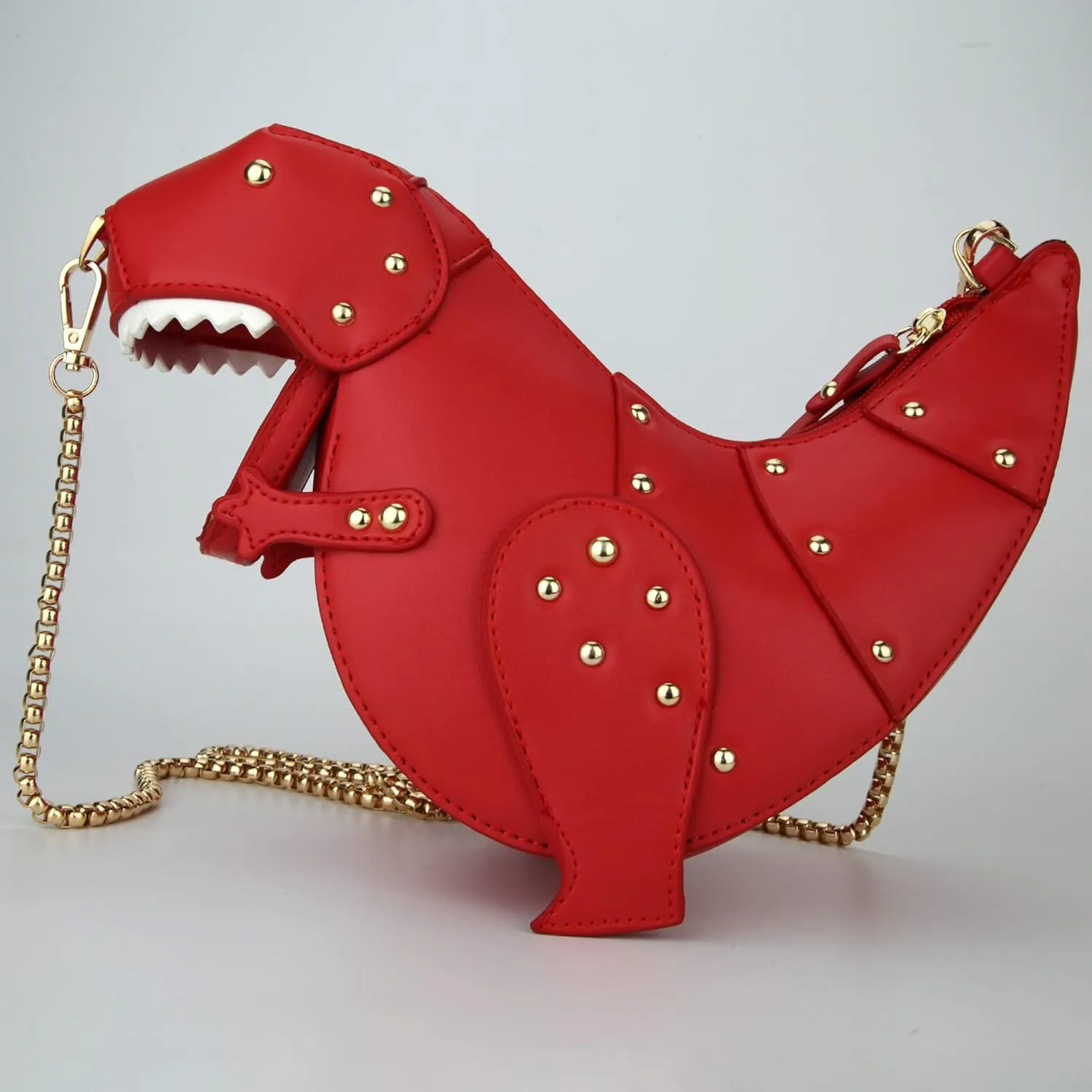 Dinosaur Shoulder Purses,PU Stegosaurus CrossBody Bag for Girl Women