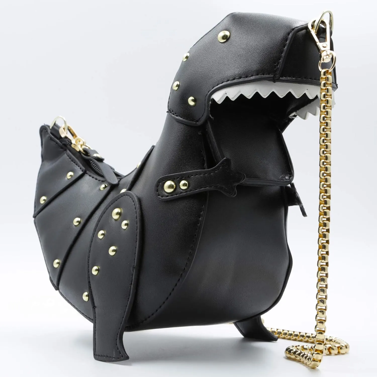 Dinosaur Shoulder Purses,PU Stegosaurus CrossBody Bag for Girl Women