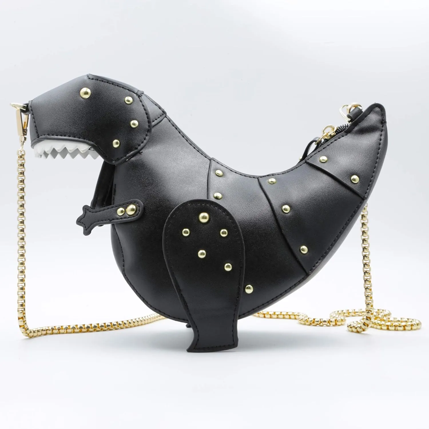 Dinosaur Shoulder Purses,PU Stegosaurus CrossBody Bag for Girl Women