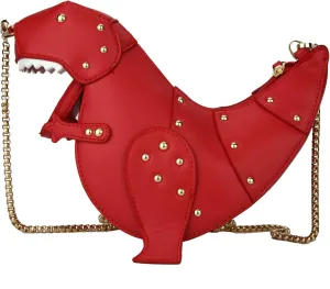 Dinosaur Shoulder Purses,PU Stegosaurus CrossBody Bag for Girl Women