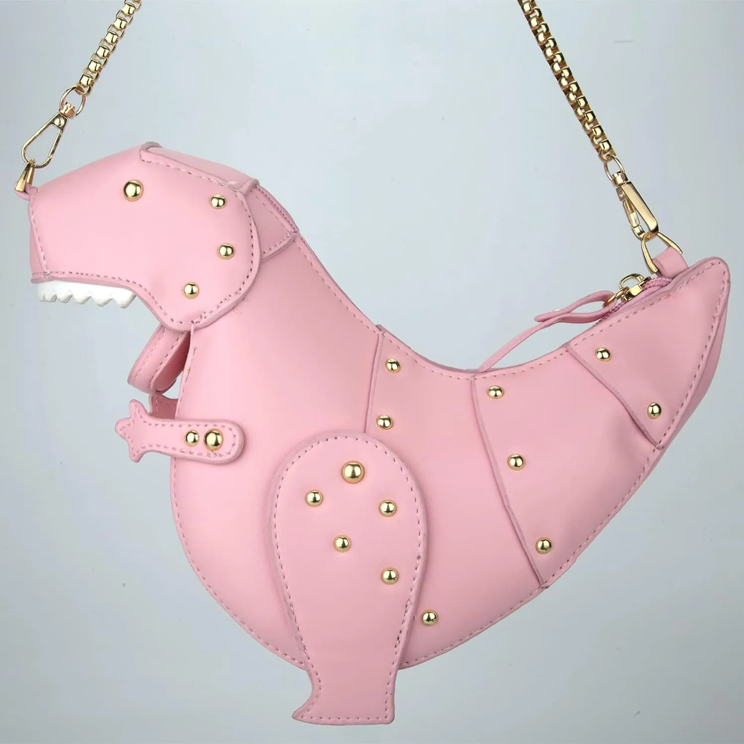 Dinosaur Shoulder Purses,PU Stegosaurus CrossBody Bag for Girl Women