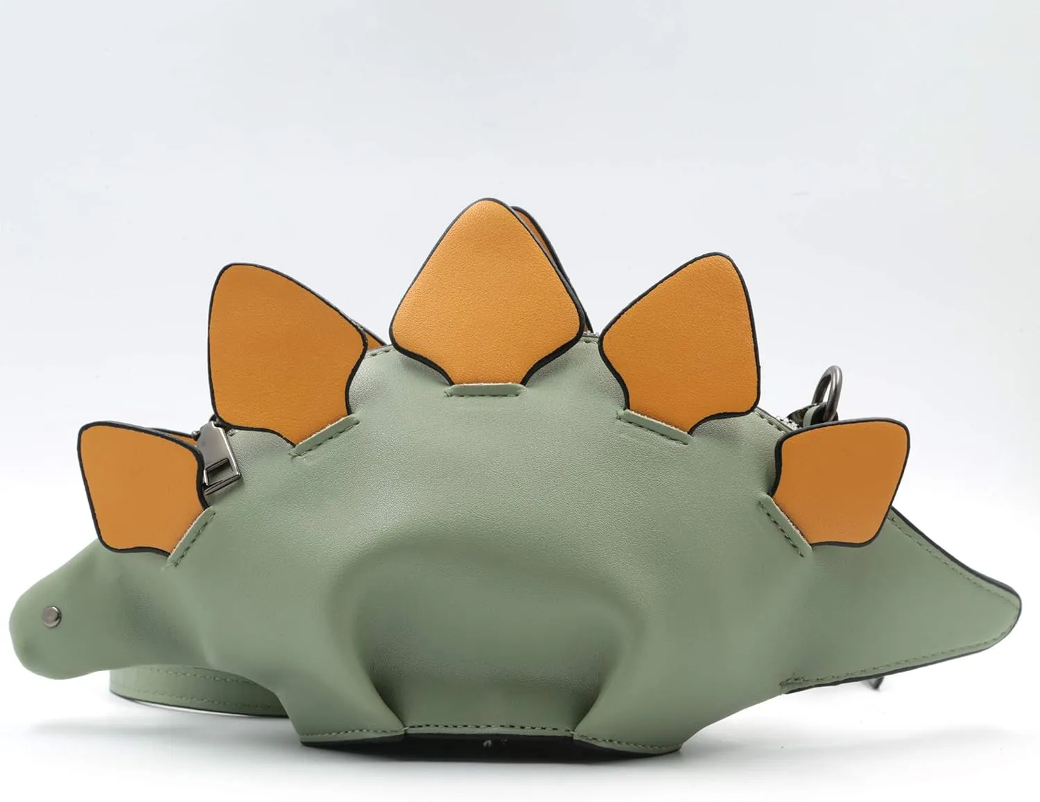 Dinosaur Shoulder Purses,PU Stegosaurus CrossBody Bag for Girl Women