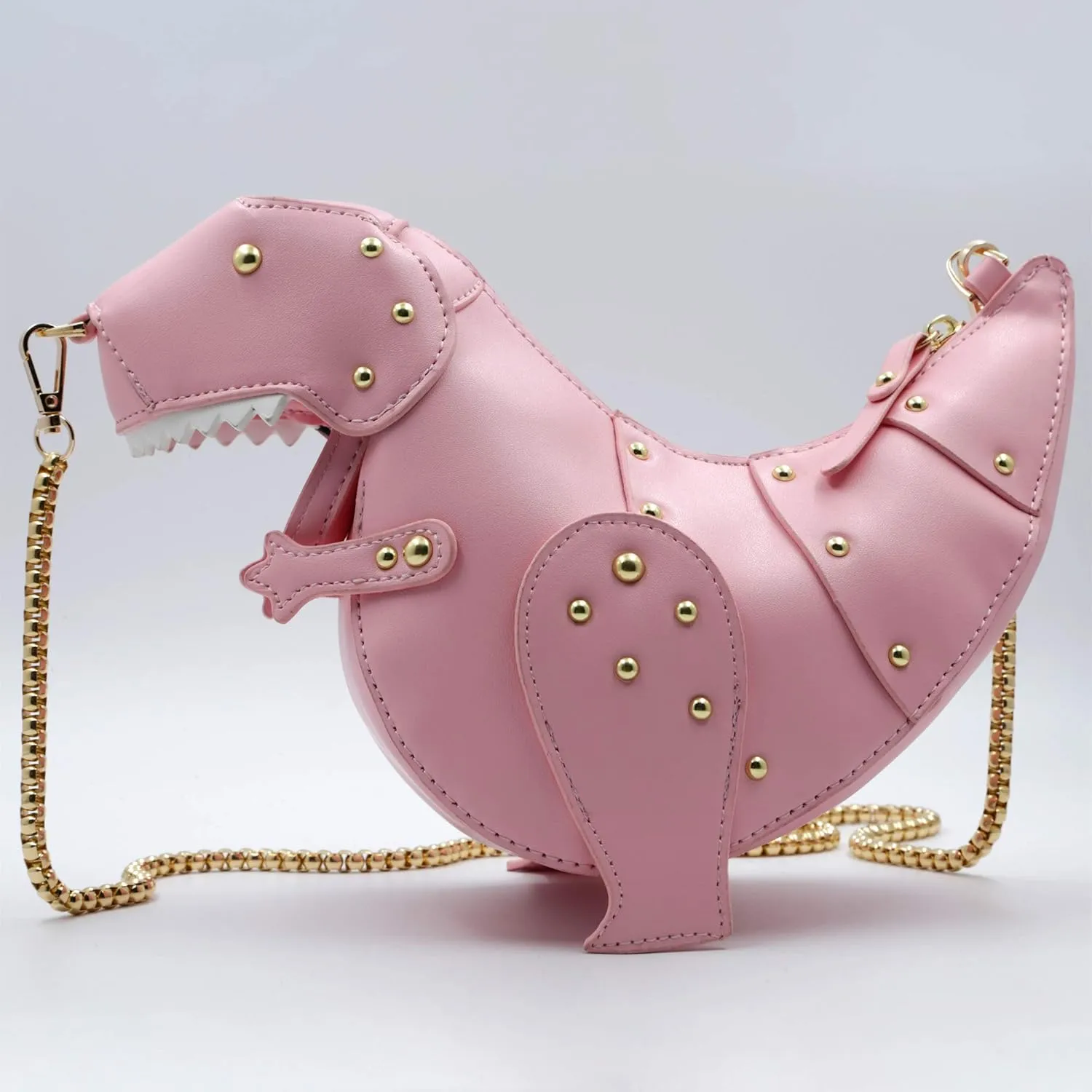 Dinosaur Shoulder Purses,PU Stegosaurus CrossBody Bag for Girl Women