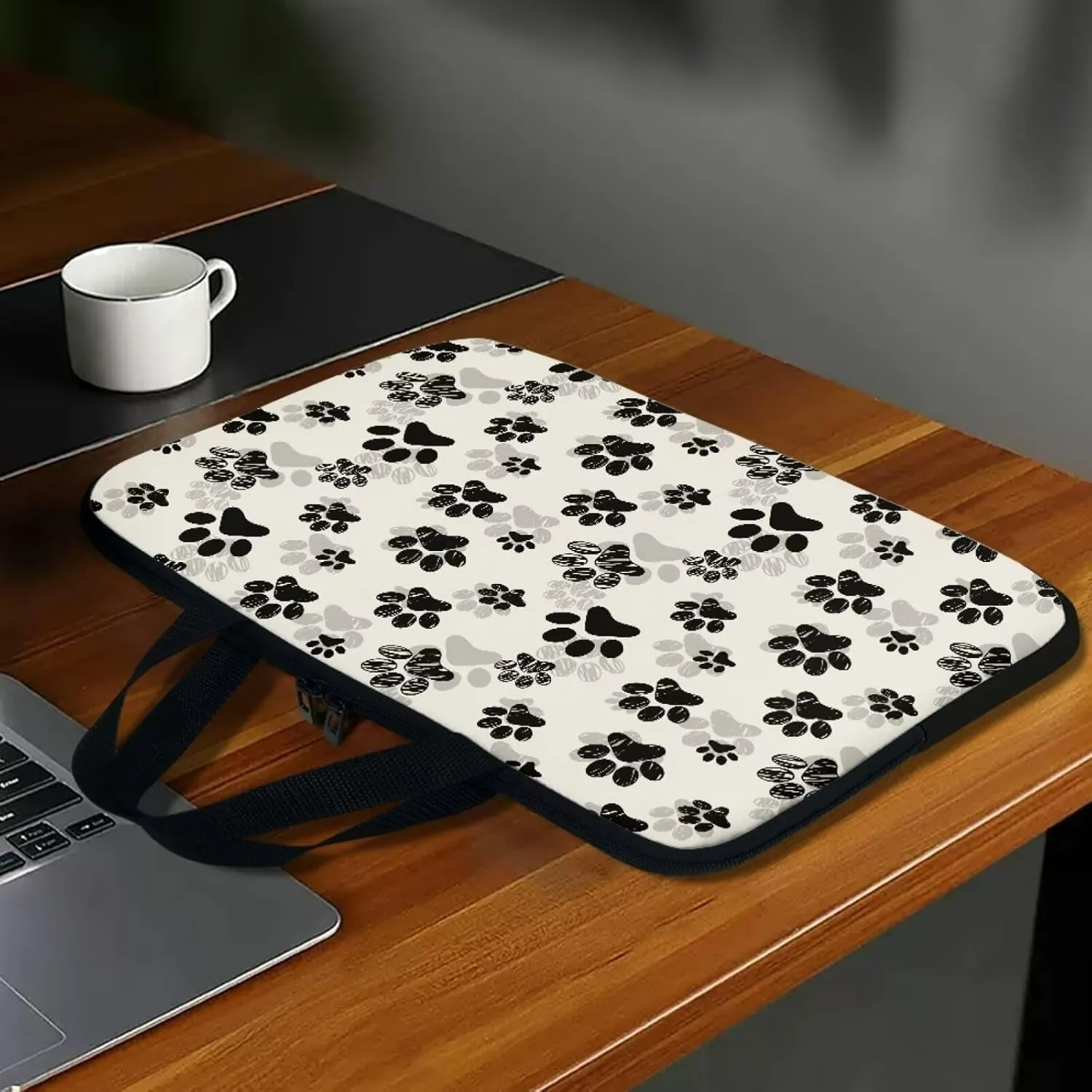 Dog Paw Laptop Case Computer Carrying Bag Laptop and Tablet Case Laptop Tote for Teens Girls Boys Men Women