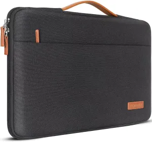 DOMISO 13 inch Laptop Sleeve Case Waterproof Carrying Bag for 12.5-13" Notebook/13 MacBook/12.9" iPad Pro/13 MacBook Air Retina 2018/12.3" Microsoft Surface Pro, Black
