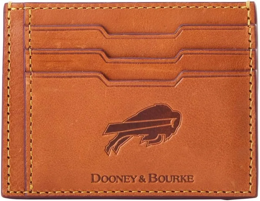 Dooney & Bourke Wallet, NFL Bills Credit Card Case Wallet - Brown