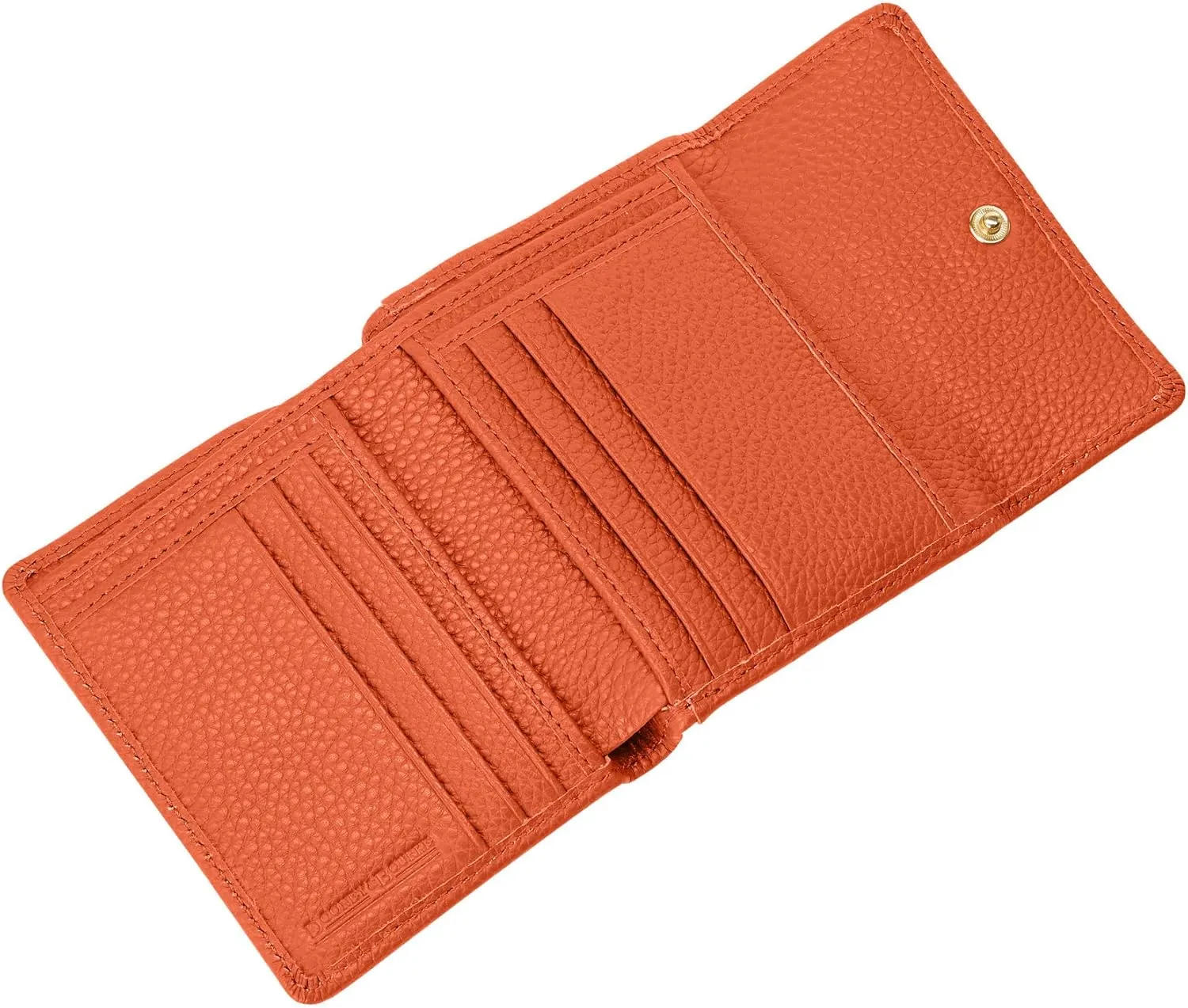 Dooney & Bourke Wallet, Pebble Grain Small Flap Credit Card Wallet - Pink