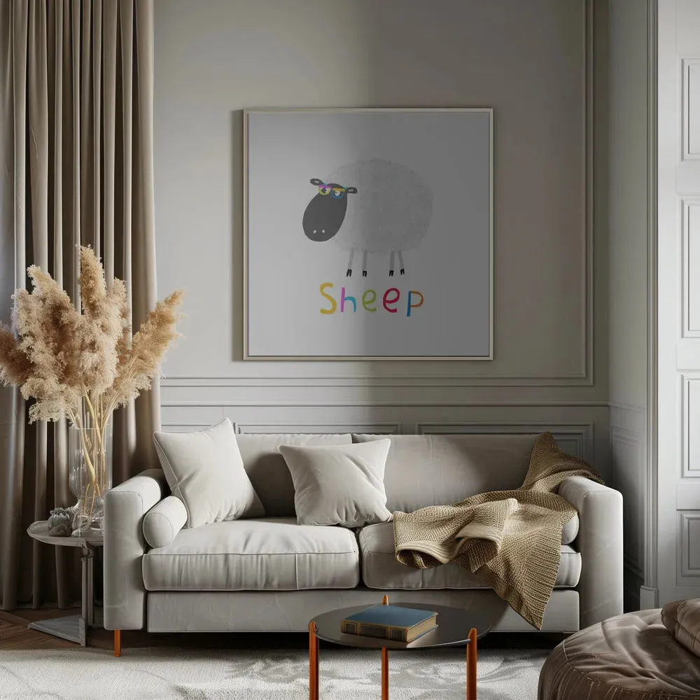 Dotted Sheep Art