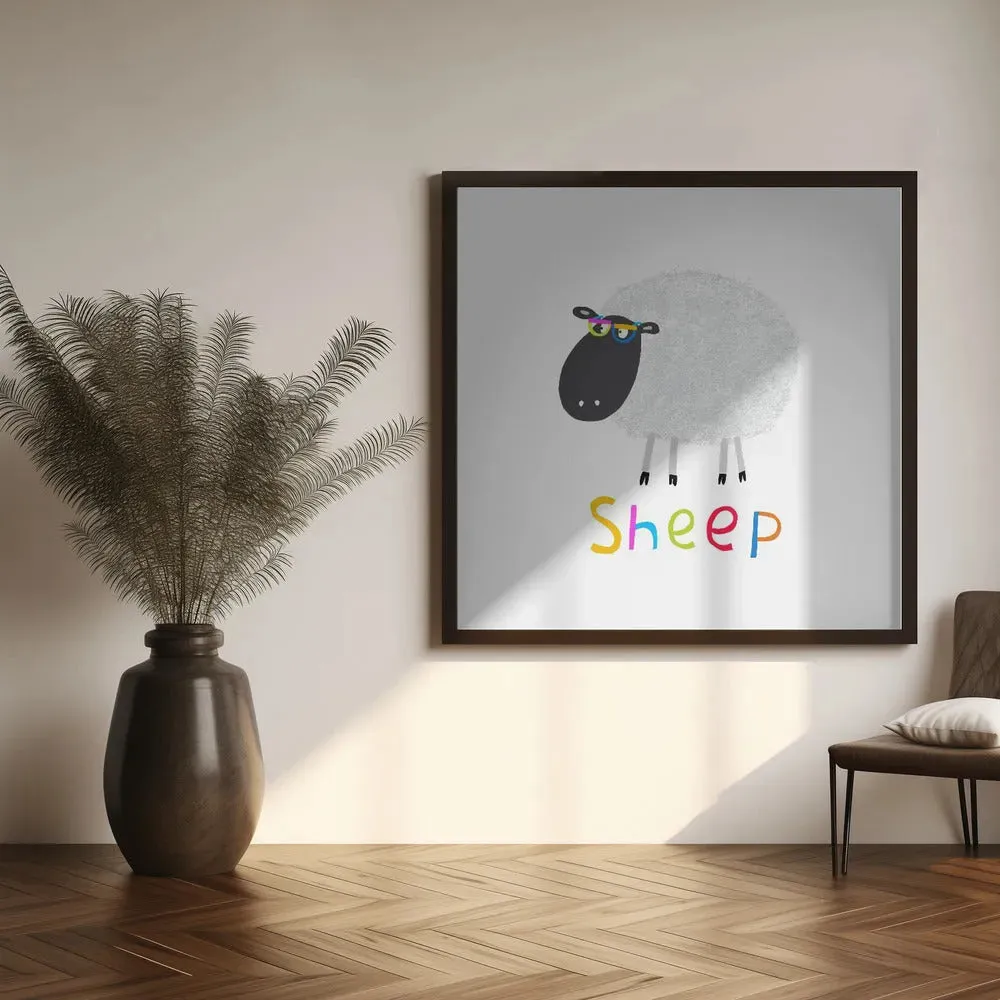 Dotted Sheep Art