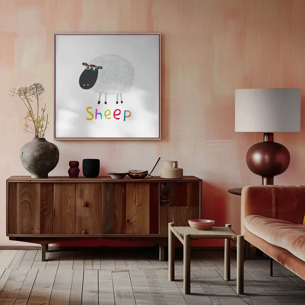 Dotted Sheep Art