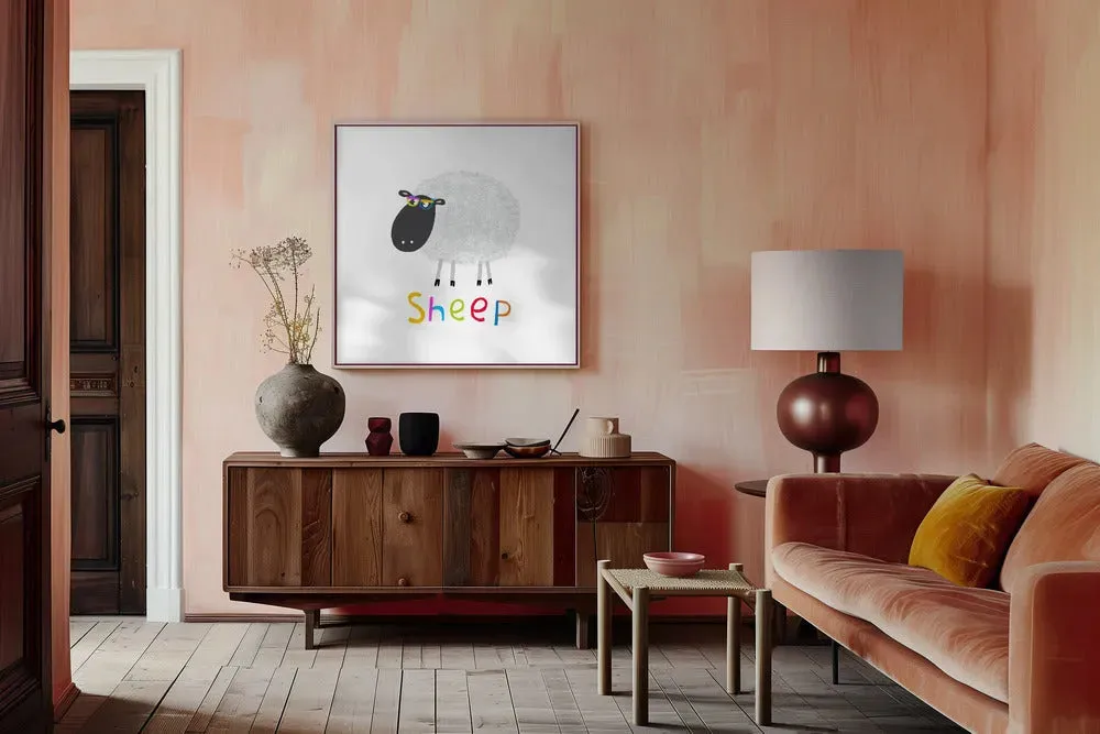 Dotted Sheep Art