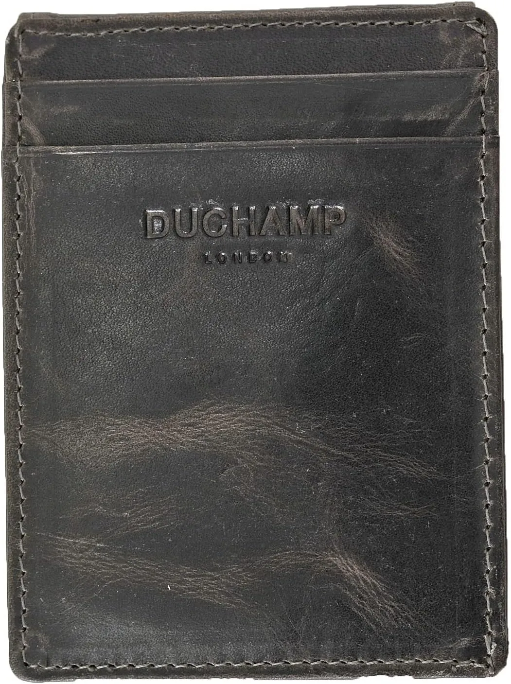 Duchamp Money Clip Credit Card Wallet (Charcoal)