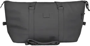 Duchamp Rubberized Duffle Bag with Luggage Tag (Black)
