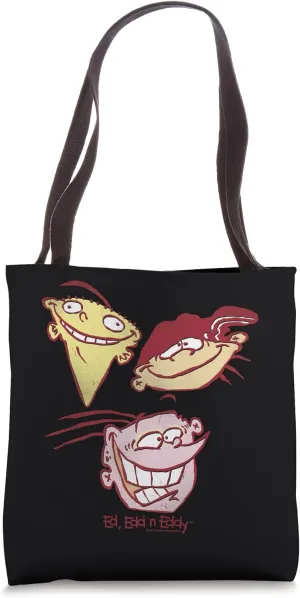 Ed, Edd n Eddy Three Heads Tote Bag