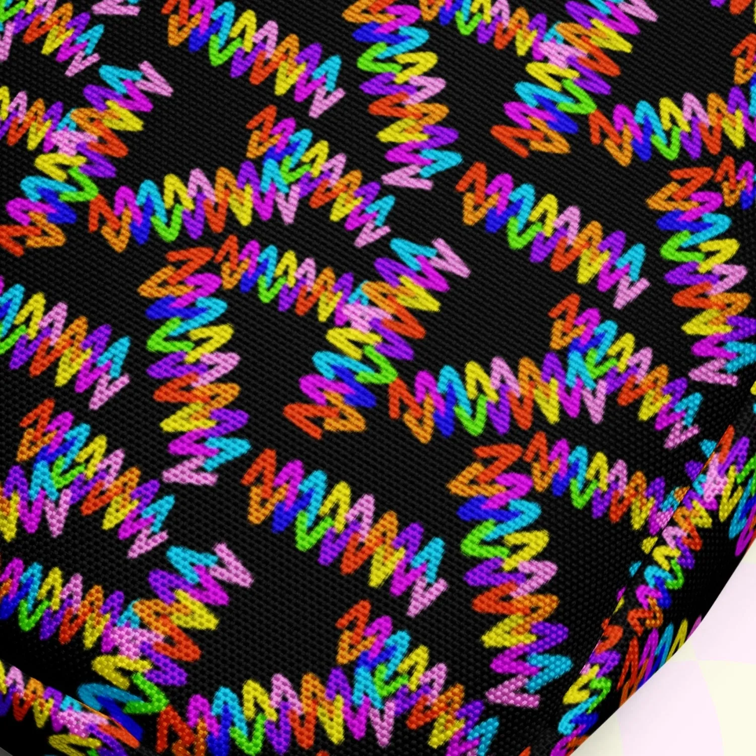 Electric Zigzag Mini Crossbody Bag