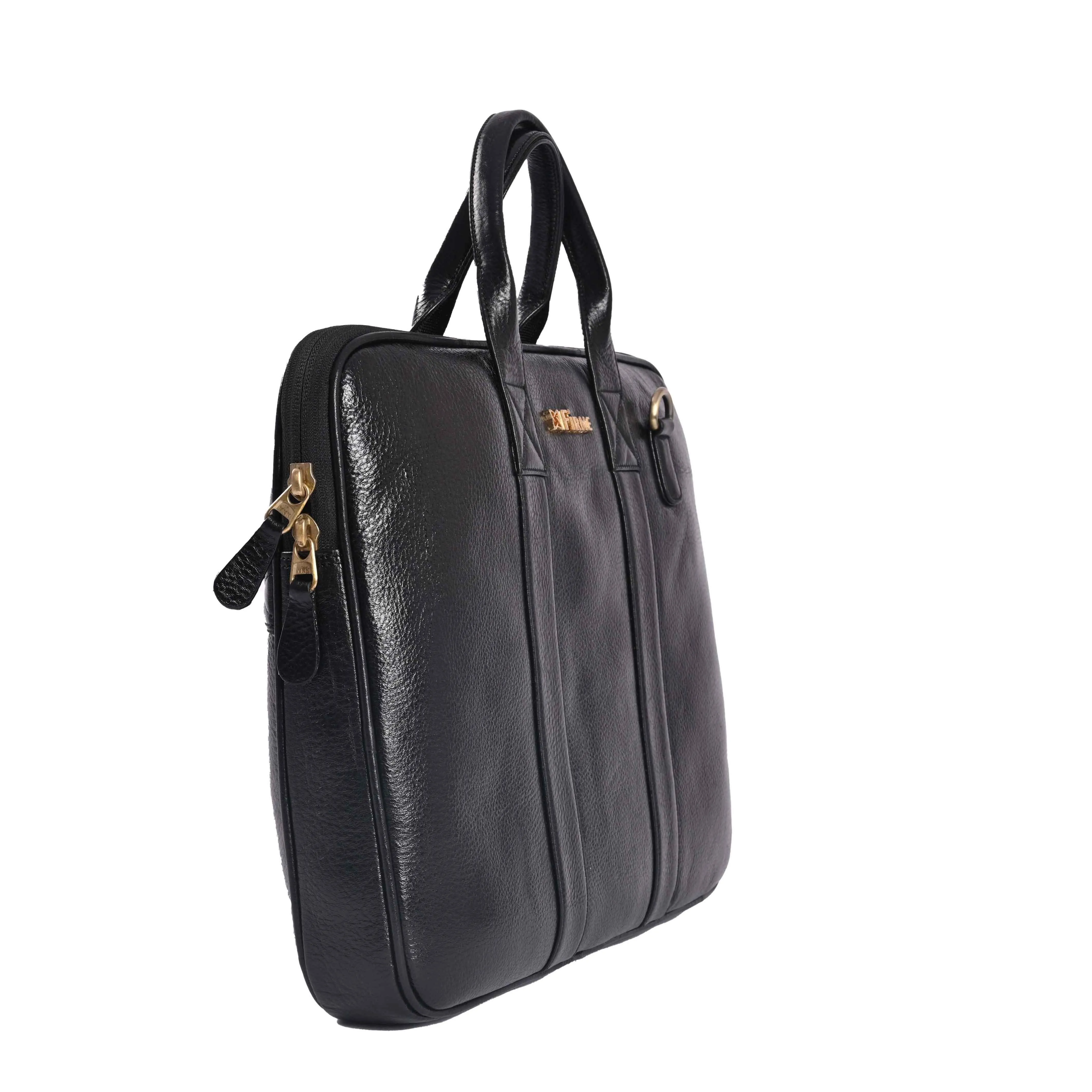 Elvee Leather Laptop Bag