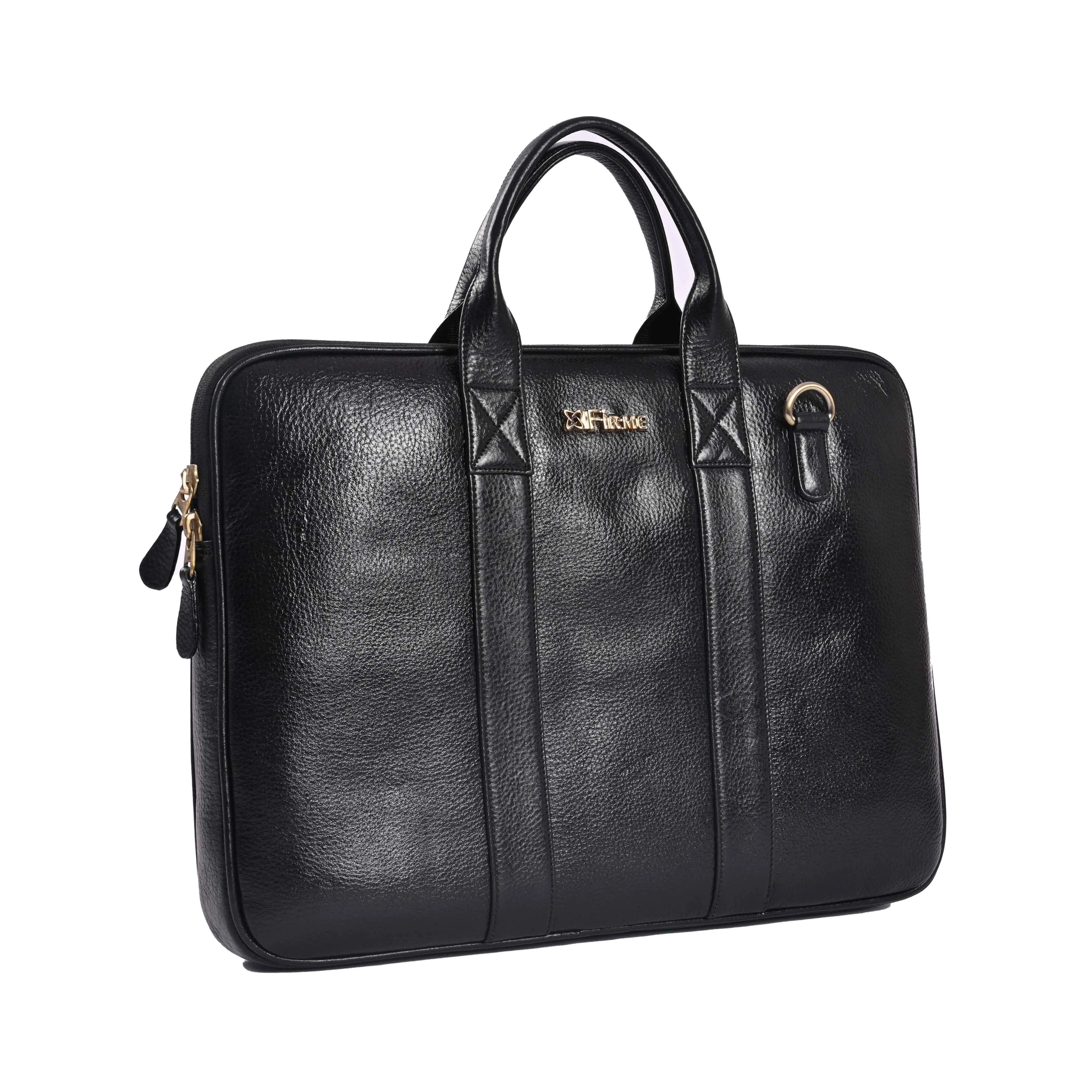 Elvee Leather Laptop Bag