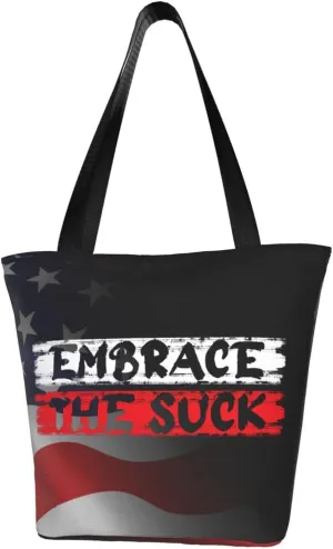Embrace The Suck Fashion Shoulder Bag Large Capacity For Man Or Woman