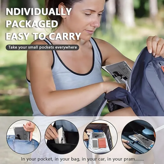 Emergency Portable Urine Bag, 12/24 PCS Travel Urinal Bag for Women/Men, 800ML Disposable Urine Bag Suitable Pee Bags for Travel for Camping, Traffic Jams, Pregnant Women, Children, Patients