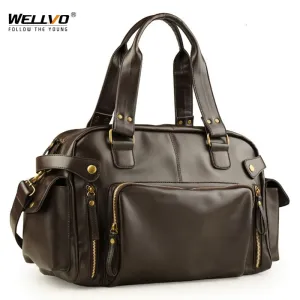 England Handbag Men Messenger Bag Bags Travel Bag Quality Bag Retro XA158ZC Brand High Men's Big Male International tracking Leather Crossbody Shoulder Economical