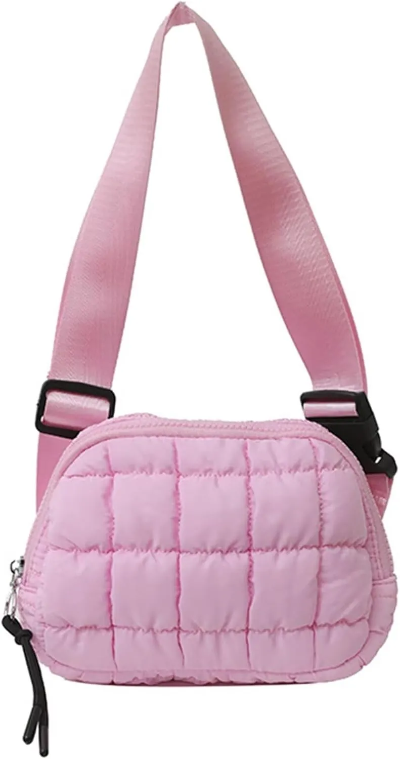 ENOPINK Crossbody Bags for Women Trendy Nylon Shoulder Bags Lightweight HandBags Purses Adjustable Straps