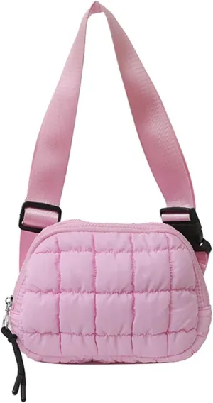 ENOPINK Crossbody Bags for Women Trendy Nylon Shoulder Bags Lightweight HandBags Purses Adjustable Straps
