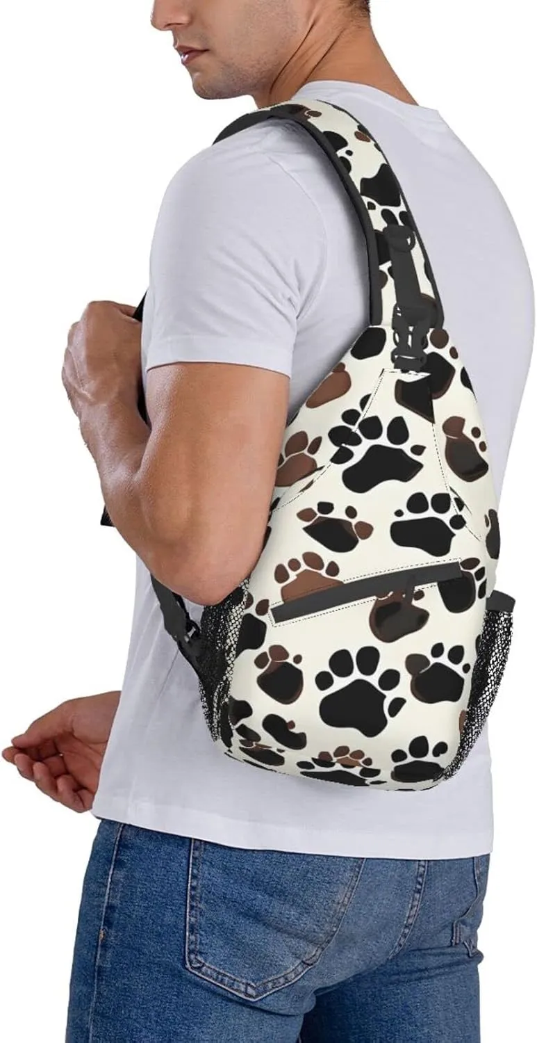 Explosion Firework 3d Unisex Crossbody Backpack Travel Hiking Casual Chest Bags Lightweight Fashion