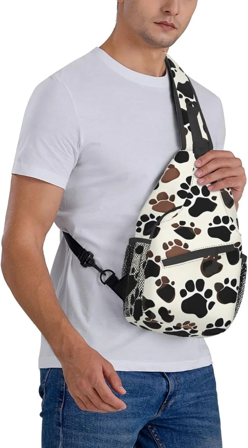Explosion Firework 3d Unisex Crossbody Backpack Travel Hiking Casual Chest Bags Lightweight Fashion
