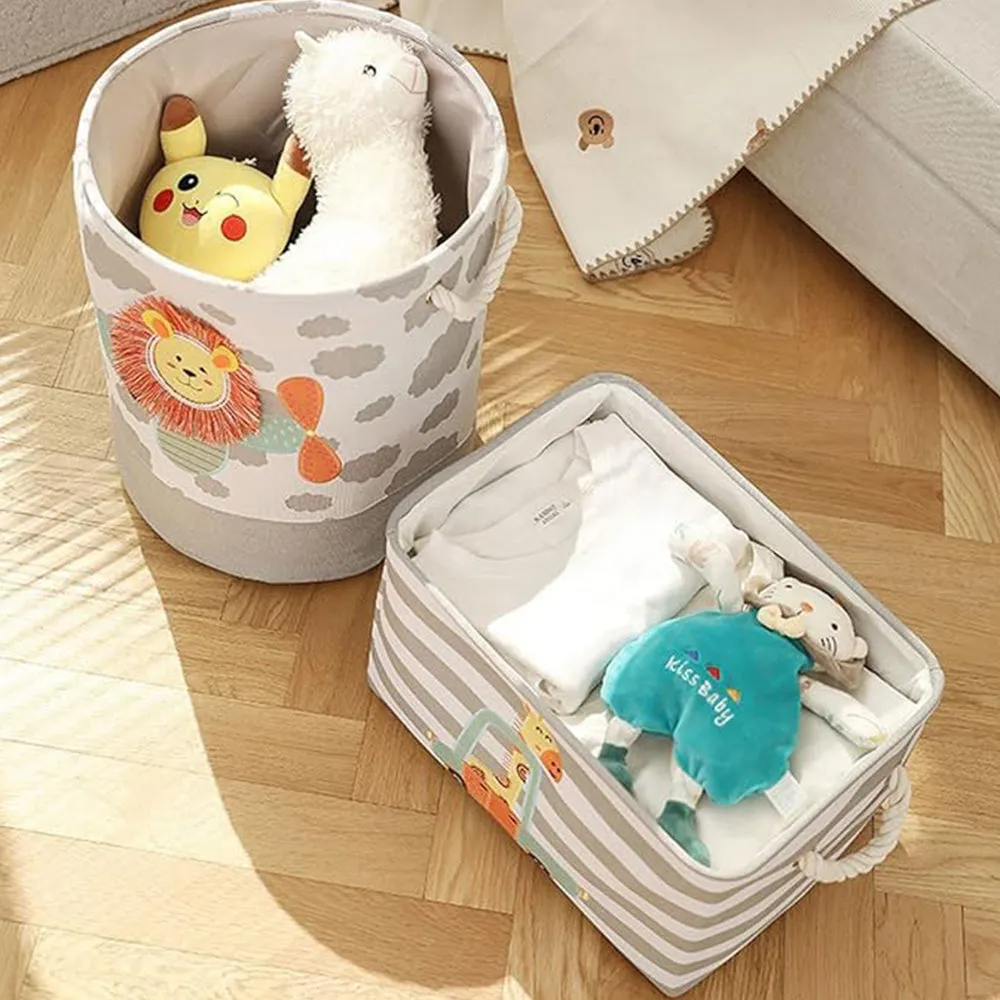 Fabric Organization Storage Bag - Dino (Rectangle)