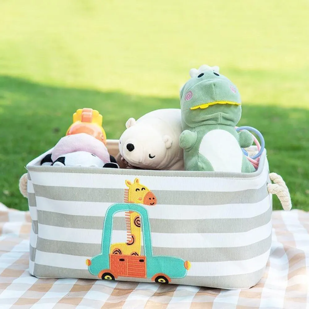 Fabric Organization Storage Bag - Giraffe (Rectangle)