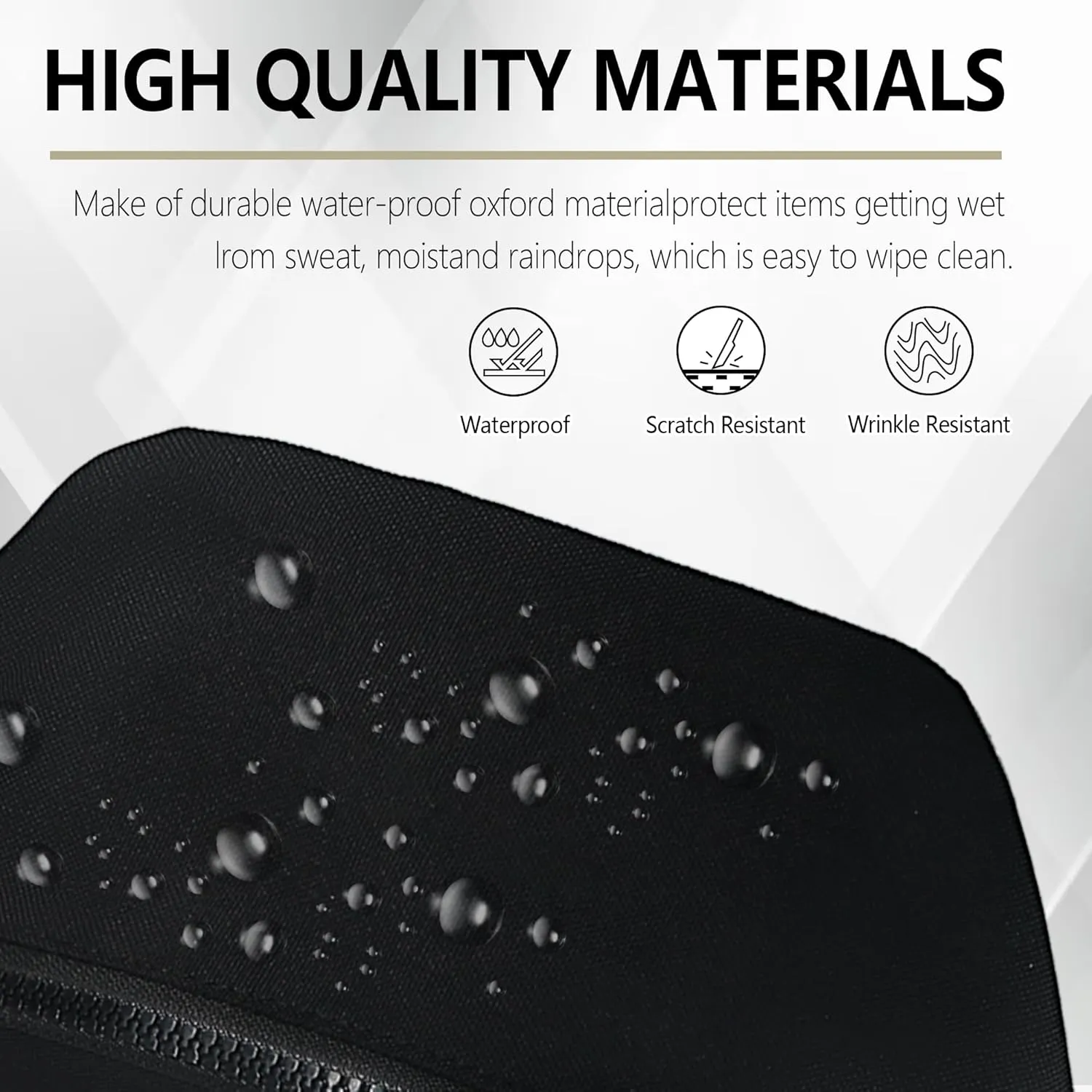 Fanny Pack & Crossbody Bag for Men Women, Fashion Waist Packs Adjustable Belt Bag for Sports, Workout, Traveling, Jogging, Hiking Hands-Free Carrying All Phones (Style 02, Black)