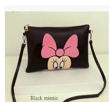 Fashion Designer brand bag ladies quality Mickey handbag uniform solid shoulder bag mini bag lady messenger wallet and hand bag