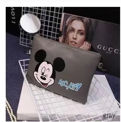 Fashion Designer brand bag ladies quality Mickey handbag uniform solid shoulder bag mini bag lady messenger wallet and hand bag