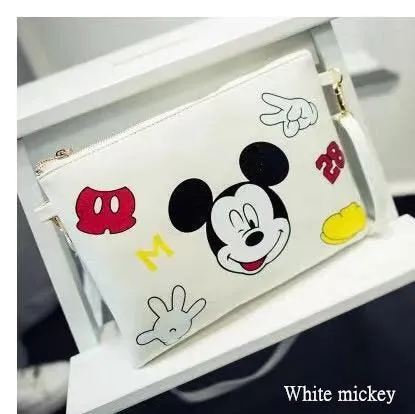 Fashion Designer brand bag ladies quality Mickey handbag uniform solid shoulder bag mini bag lady messenger wallet and hand bag