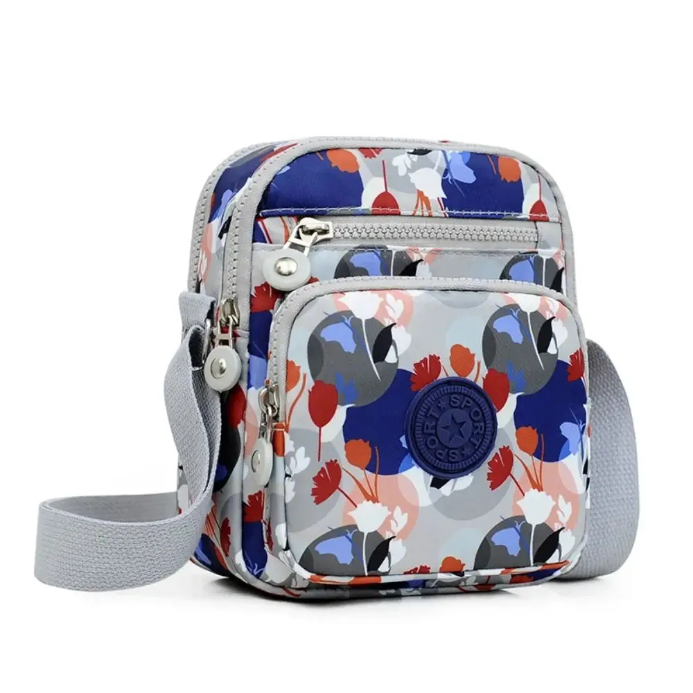 Fashion Oxford Cloth Crossbody Bag For Women Zipper Mobile Phone Shoulder Bag Lady Female Multifunction Handbag