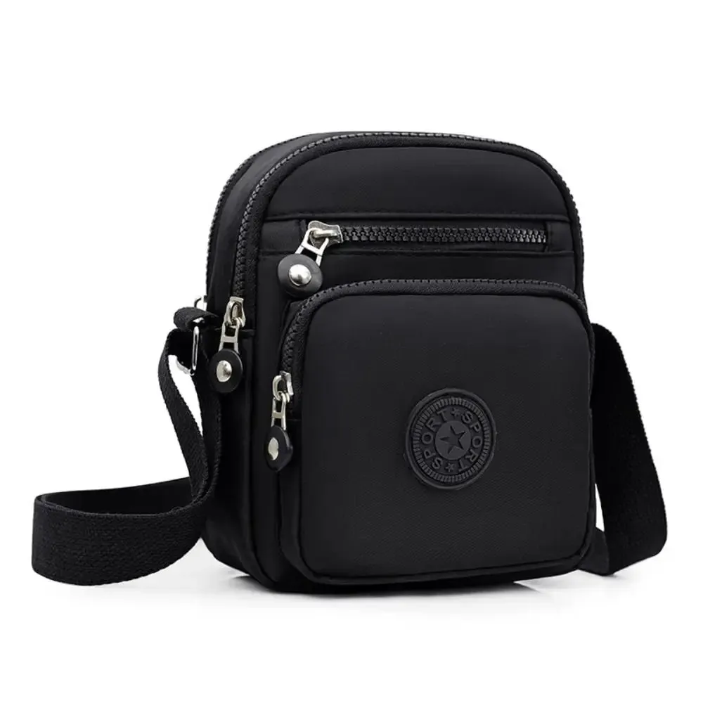 Fashion Oxford Cloth Crossbody Bag For Women Zipper Mobile Phone Shoulder Bag Lady Female Multifunction Handbag