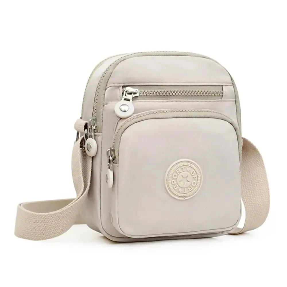 Fashion Oxford Cloth Crossbody Bag For Women Zipper Mobile Phone Shoulder Bag Lady Female Multifunction Handbag