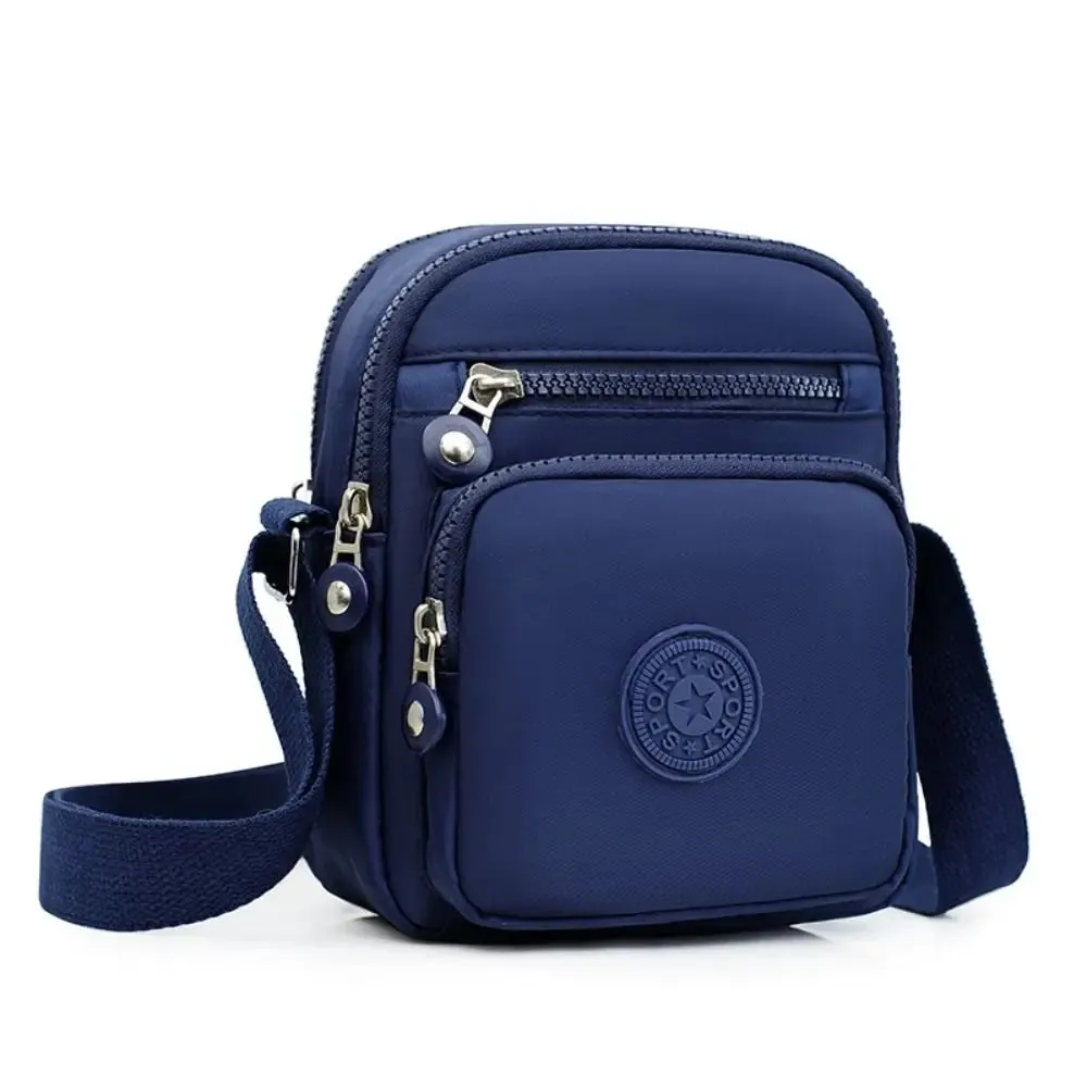 Fashion Oxford Cloth Crossbody Bag For Women Zipper Mobile Phone Shoulder Bag Lady Female Multifunction Handbag