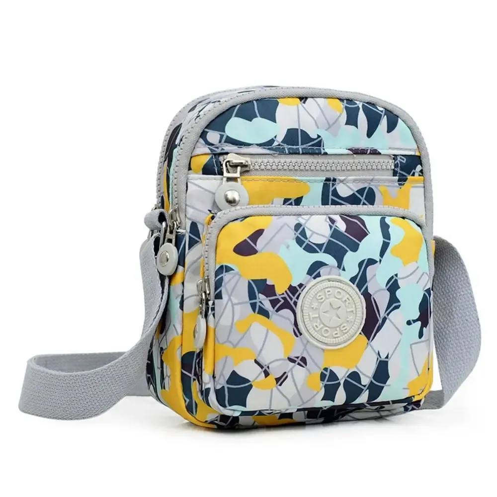 Fashion Oxford Cloth Crossbody Bag For Women Zipper Mobile Phone Shoulder Bag Lady Female Multifunction Handbag