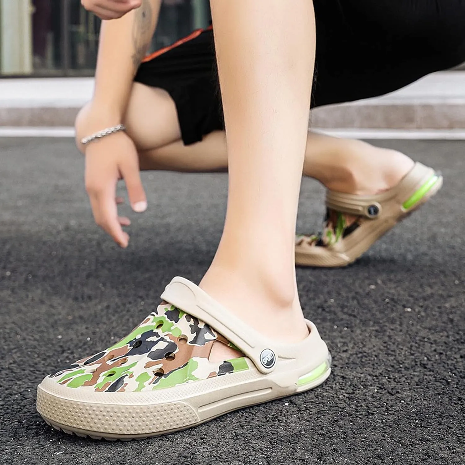 FLIOZY Mens Womens Garden Clogs Summer Garden Shoes Lightweight Beach Slippers Pool Water Sandals Indoor Outdoor Non Slip Clogs Sandals