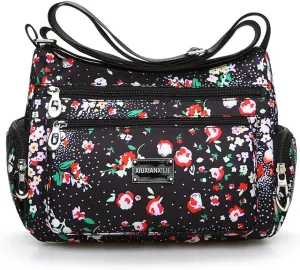 Flower cloth shoulder bag for women Crossbody Bags dumpling bag outdoor leisure large capacity women's bag