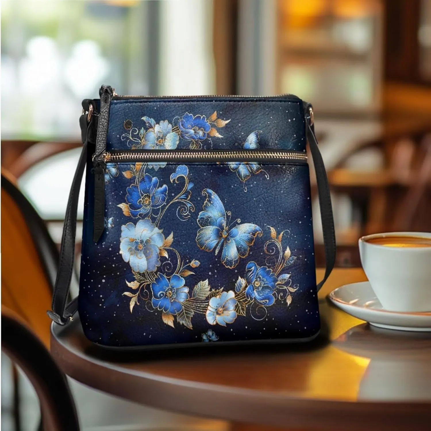 FOR U DESIGNS Hobo Bags for Women Satchel Purses and Handbags Leather Crossbody Purse and Wallet Set