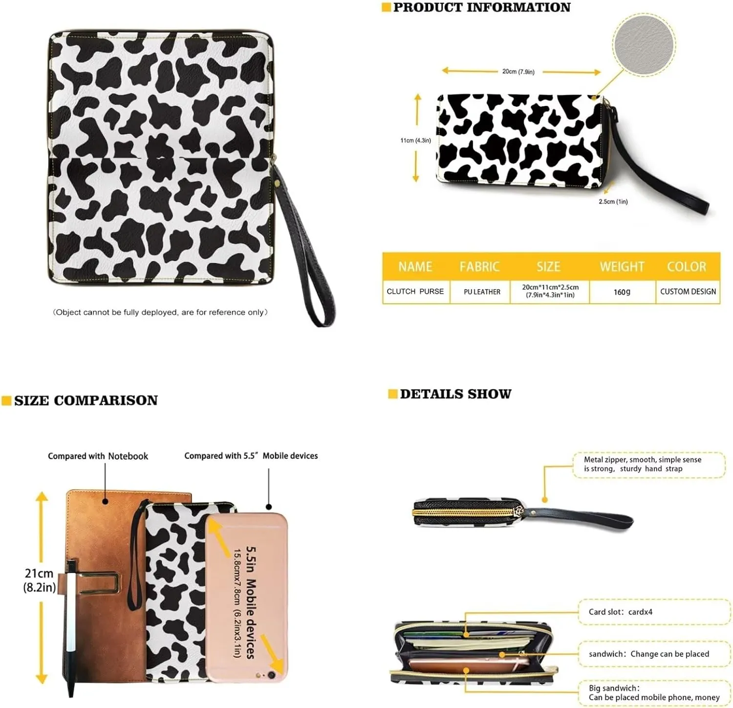 FOR U DESIGNS Leather Crossbody Bags for Women Trendy Travel Shoulder Satchel Handbags Zipper Closure Purse and Wallet Set