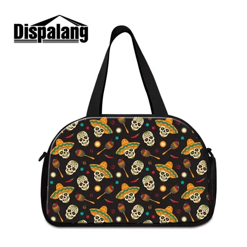 for women Dispalang Wide range Skull travel duffel Multifunctional bags